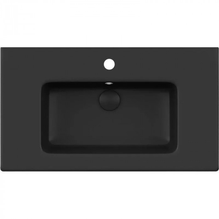 Умивальник Isvea SistemaT 81,5x46,5 matte black (10SL51081-2N)