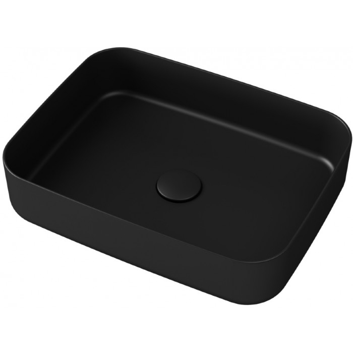 Умивальник Isvea Infinity 50x36 black matt (10NF650502N)