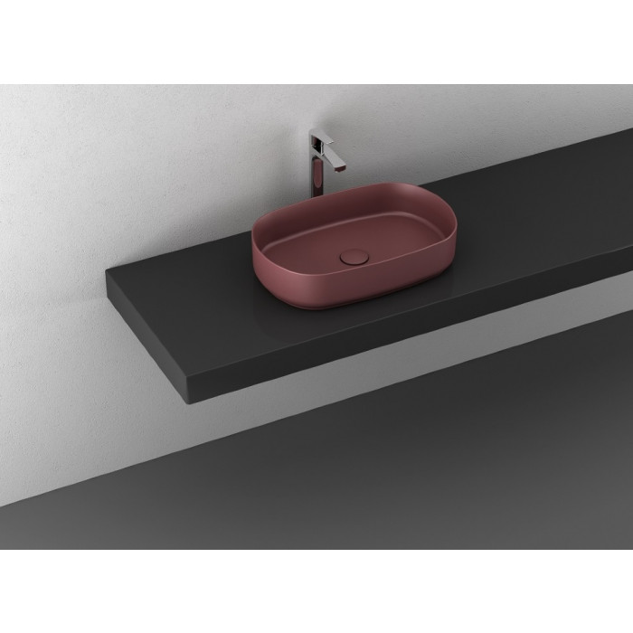 Умивальник Isvea Infinity 55x36 maroon red (10NF65055-2R)