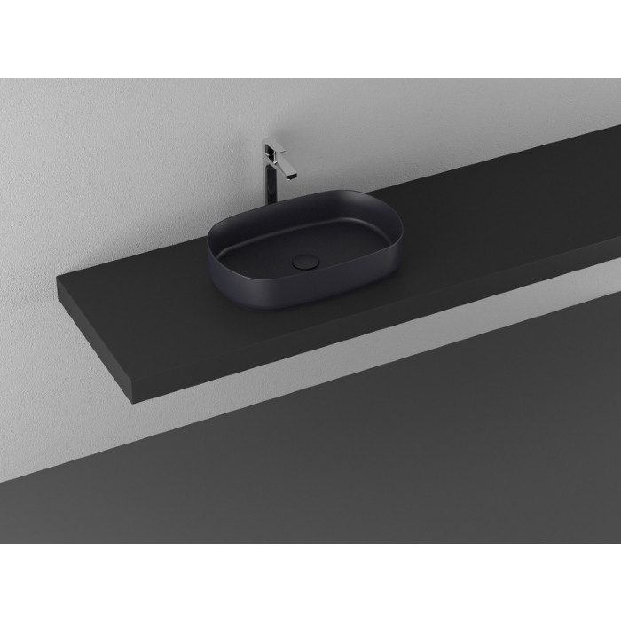 Умивальник Isvea Infinity 55x36 anthracite (10NF650552C)