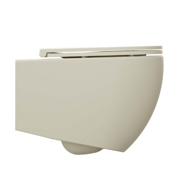 Унитаз Isvea Infinity без ободка, подвесной ivory (10NF02001SV-2K)