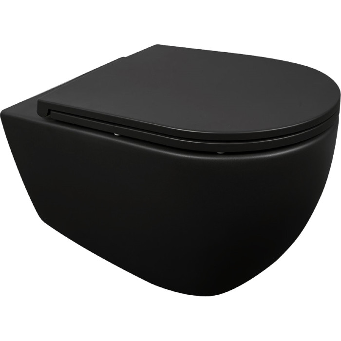 Унитаз Isvea Infinity clearimPlus Wall Hung WC 365x530 (10NF02001SV-2N+40KF0521I-S)