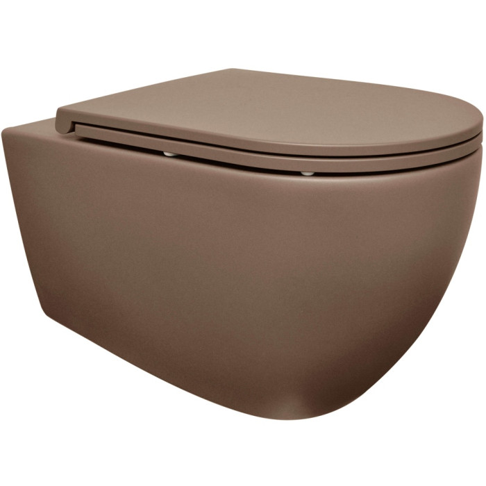 Унитаз Isvea Infinity clearimPlus Wall Hung WC 365x530 (10NF02001SV-2H+40KF0531I-S)