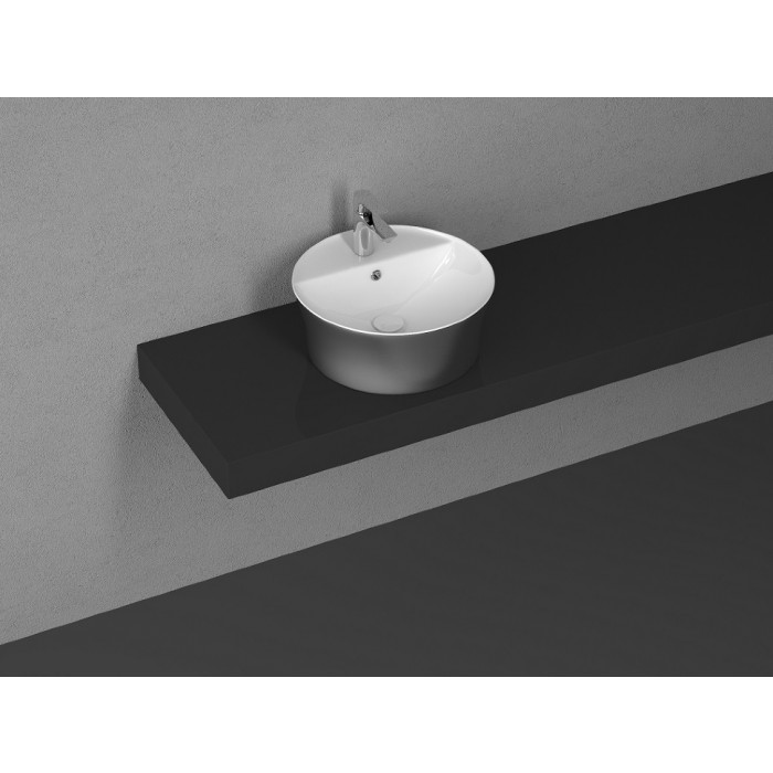 Умивальник Isvea Azur 51x51 platinum (10SY65052SVPL)