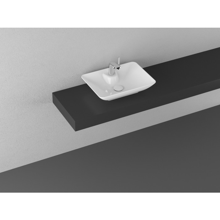 Умивальник Isvea SistemaY Clear 52,5x39,5 white (10SY50052SV)