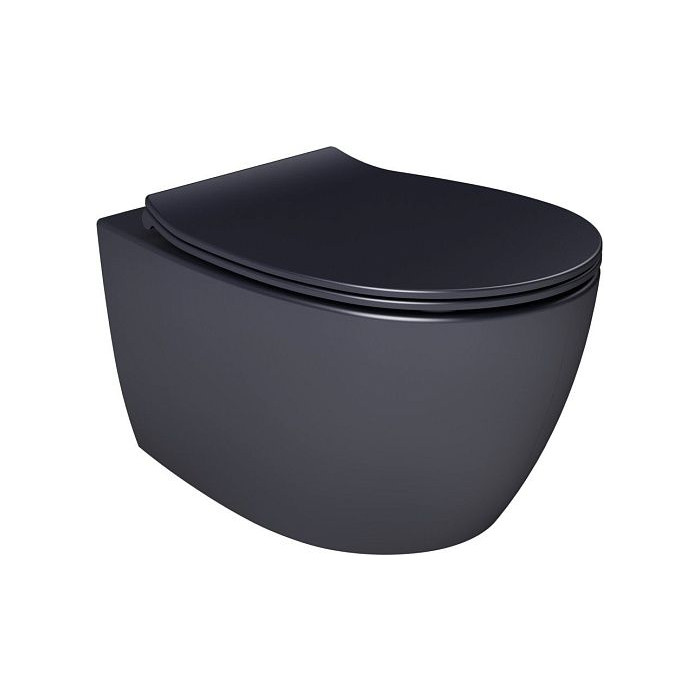 Унитаз Isvea Sentimenti Neo anthracite (10AR02010SV-2C+40D40200I-2C)