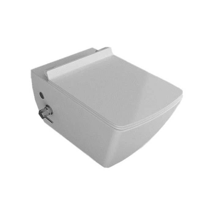 Унитаз Isvea Purita cleanWash с функцией биде (10PLS1005I+40S40200I)