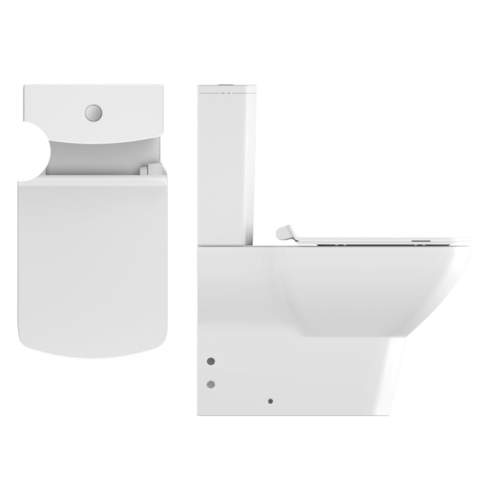 Унитаз Isvea SoluzioneVI white (10SZ04002SV+10BPS1002)
