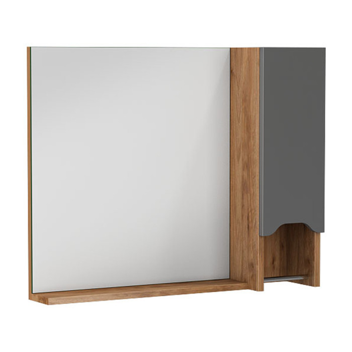 Зеркало Isvea Onda 80x16,6x65 amalfi & anthracite (24ON2075080I)