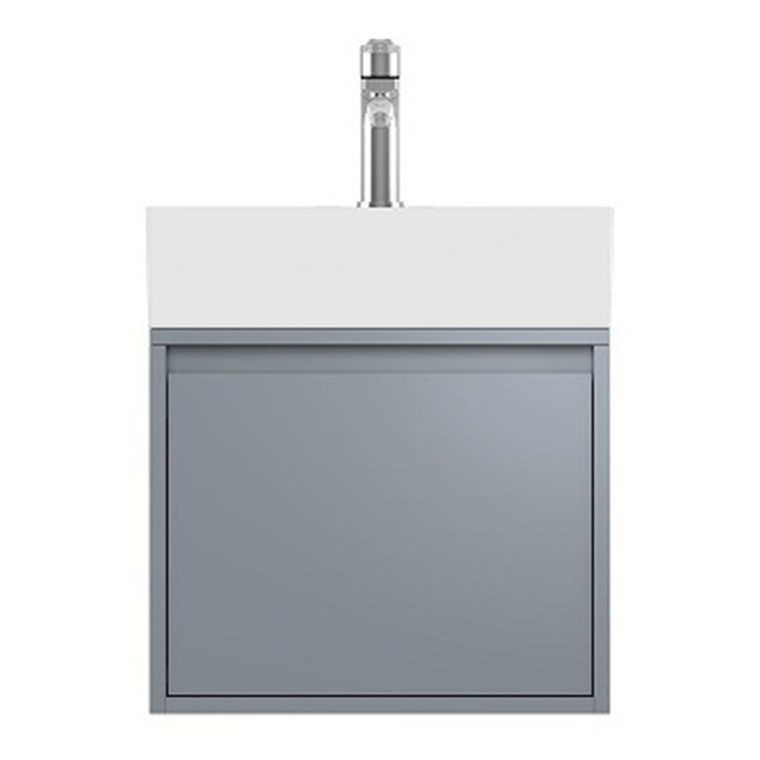 Тумбочка с умывальником Isvea Pro 60,6x41,8x42 light grey 21SFS201060I (21SF1201060I+10SF50060)
