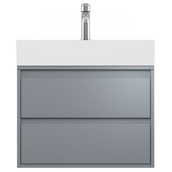 Тумбочка с умывальником Isvea Pro 60,8x51,8x42 light grey 21SFS014060I (21SF1014060I+10SF50060)