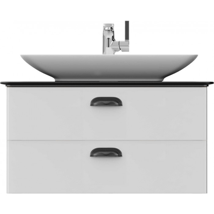 Тумбочка с умывальником Isvea Bei 81,5x46,5x50 white & oak (21BES065080I)