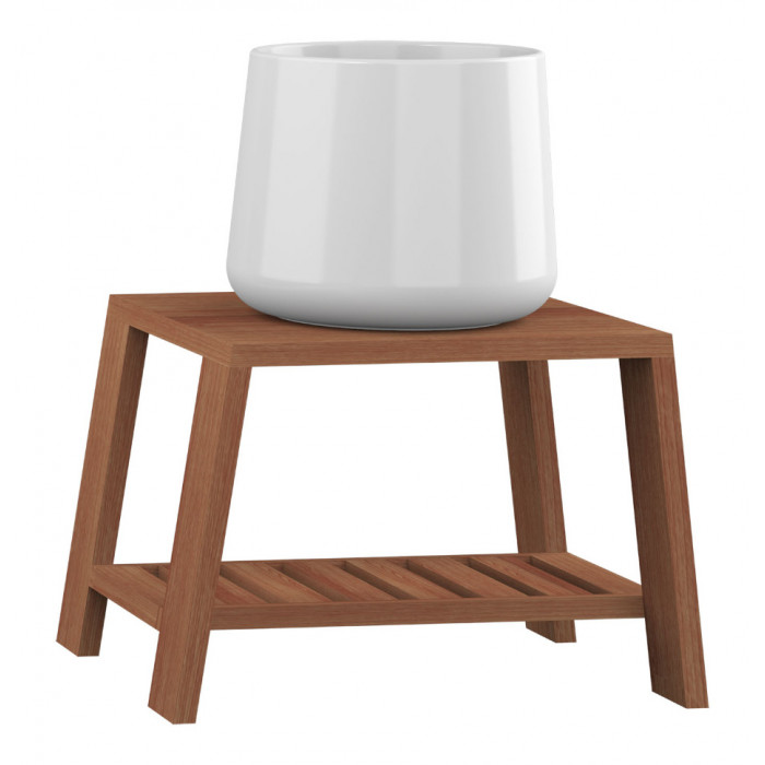 Тумбочка с умывальником Isvea Allegro 74x50x50 natural veneered teak 22ALS003060I (22AL8003060I+10AL75042)