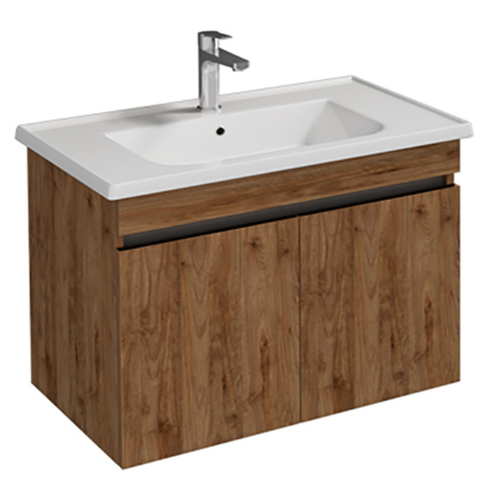Тумбочка с умывальником Isvea Trio 65,5x46x60 24TRS162065I (24TR1162065I+10LE50081)