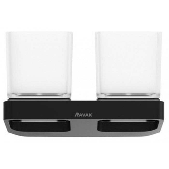 Стакан Ravak 10° black TD 220.20 X07P558