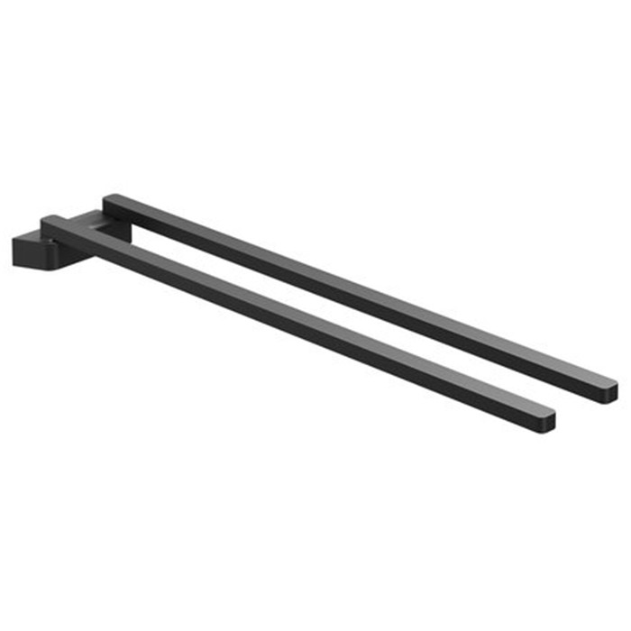 Поворотный держатель для полотенец Ravak 10° black TD 340.20 X07P564