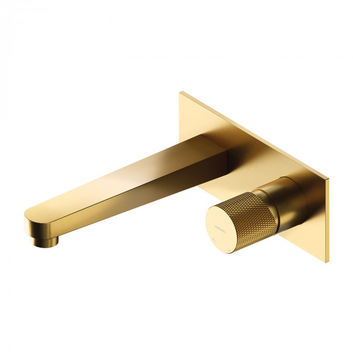 Змішувач для умивальника Omnires Contour прихованого монтажу, gold (CT8015GLB)