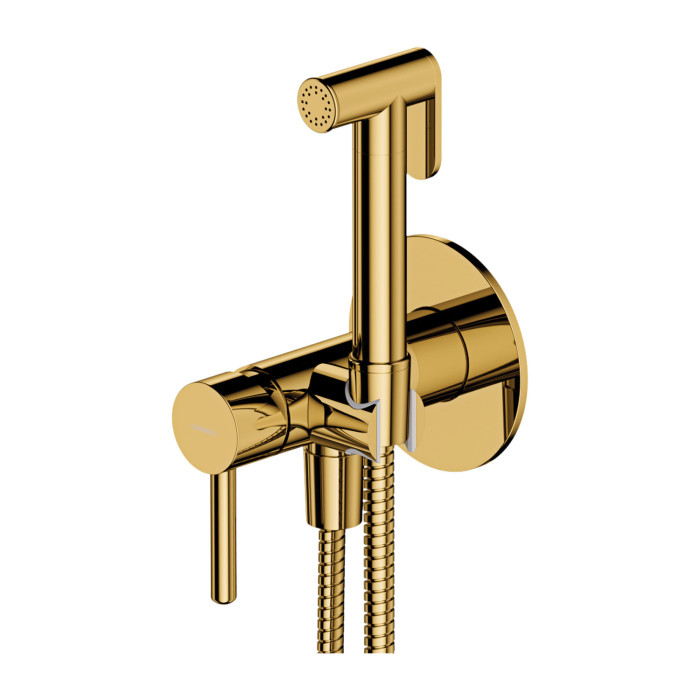 Гигиенический душ скрытого монтажа Omnires Y gold (SYSYBI2GL)
