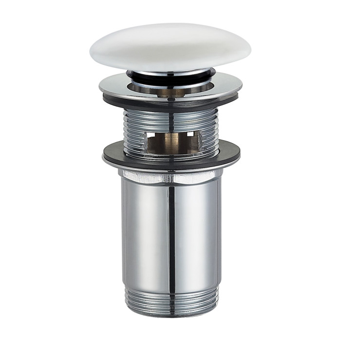 Донный клапан Omnires click-clack white (A706BP)
