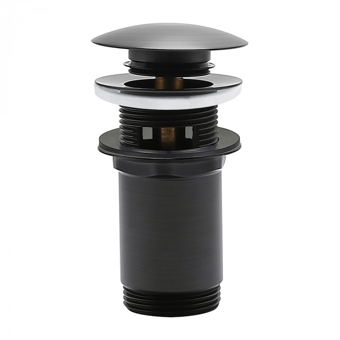 Донный клапан Omnires click-clack anthracite (A706AT)