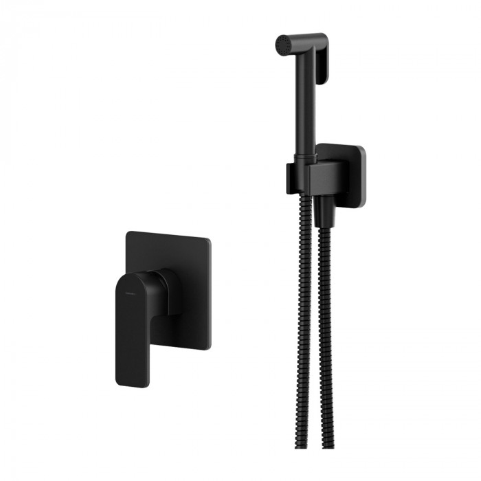 Гигиенический набор Omnires Baretti black mat (SYSBABI1BL)