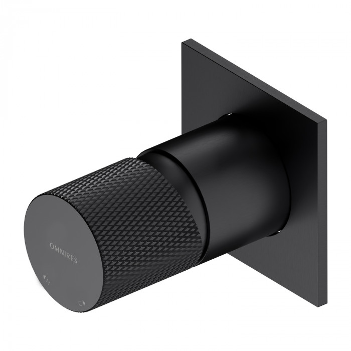 Смеситель для ванны и душа Omnires Contour скрытого монтажа, antracite (CT8045AT)