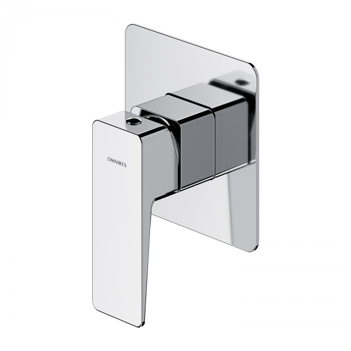 Смеситель для душа скрытого монтажа Omnires Parma chrome (PM7445CR)