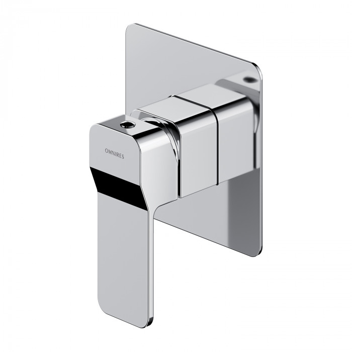 Смеситель для душа Omnires Slide скрытого монтажа, chrome (SL7745CR)