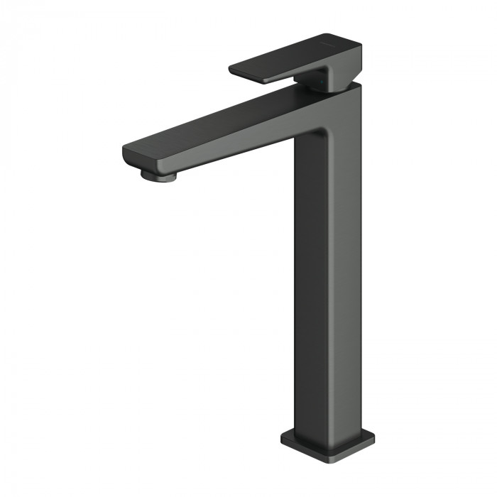 Смеситель для умывальника Omnires Parma grafit, высокий (PM7412GR)