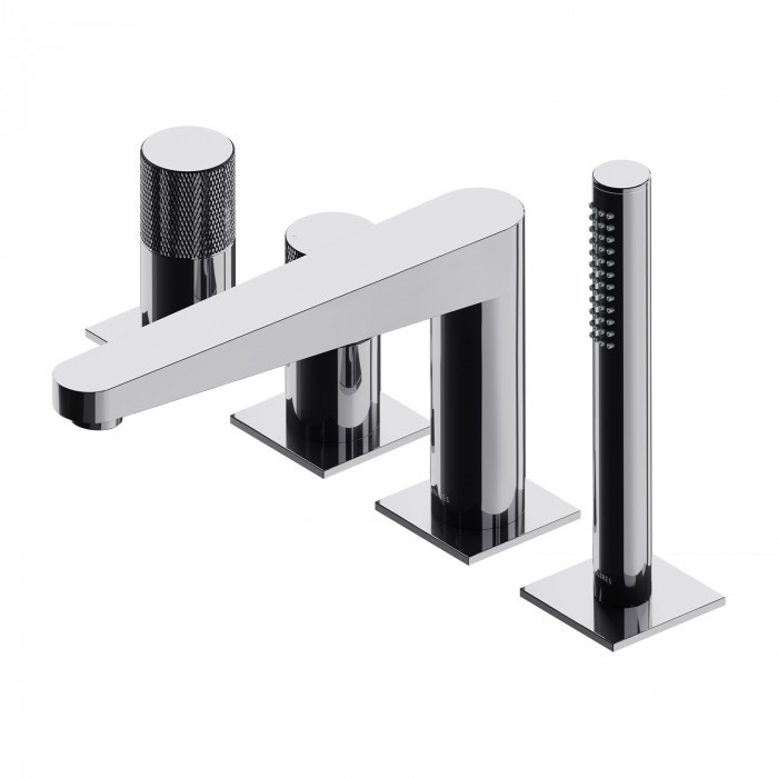 Смеситель для ванны Omnires Contour chrome (CT8032CR)