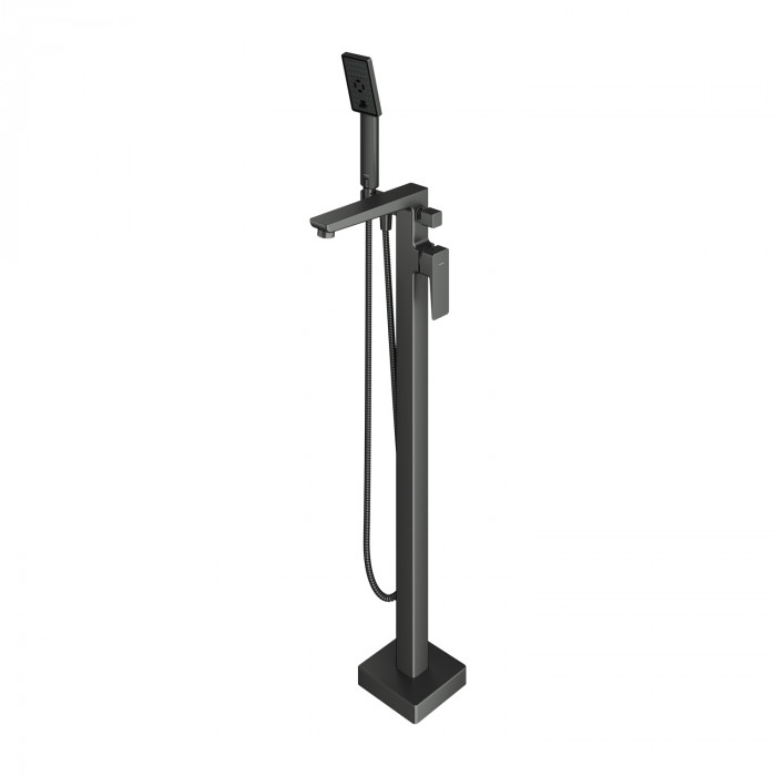 Смеситель для ванны отдельностоящий Omnires Parma grafit (PM7433GR)