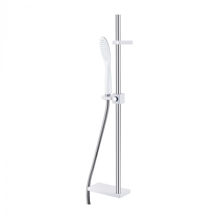 Душевой гарнитур Omnires Siena chrome/white (SIENA-SCRB)