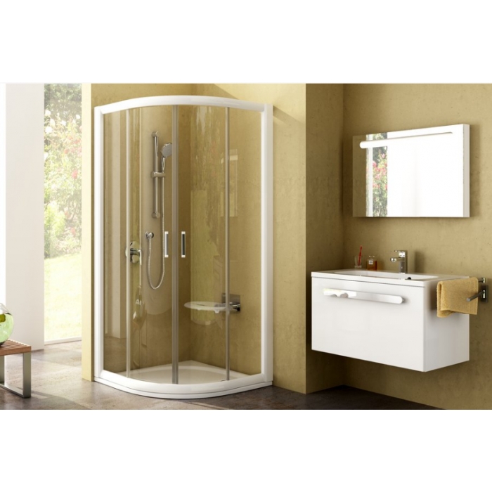Душевой уголок Ravak Rapier NRKCP4-100 Белый Transparent 3L3A0100Y1
