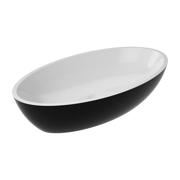Умивальник Omnires Siena 35x60 black (SIENALUNBCP)
