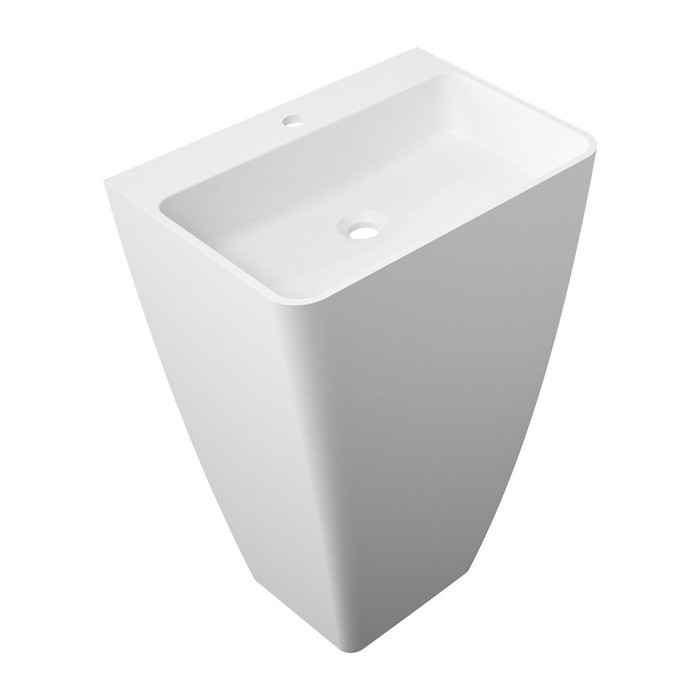 Умивальник Omnires Parma 43x55 окремостоящий white (PARMAUWBP)