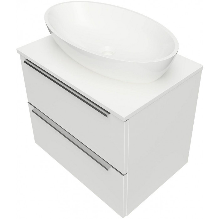 Тумба с раковиной Omnires Dreamset 700x420 DREAMSET7020BP