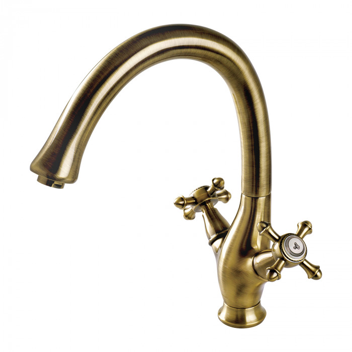 Змішувач для кухні Omnires Retro antique bronze (RE7251BR)