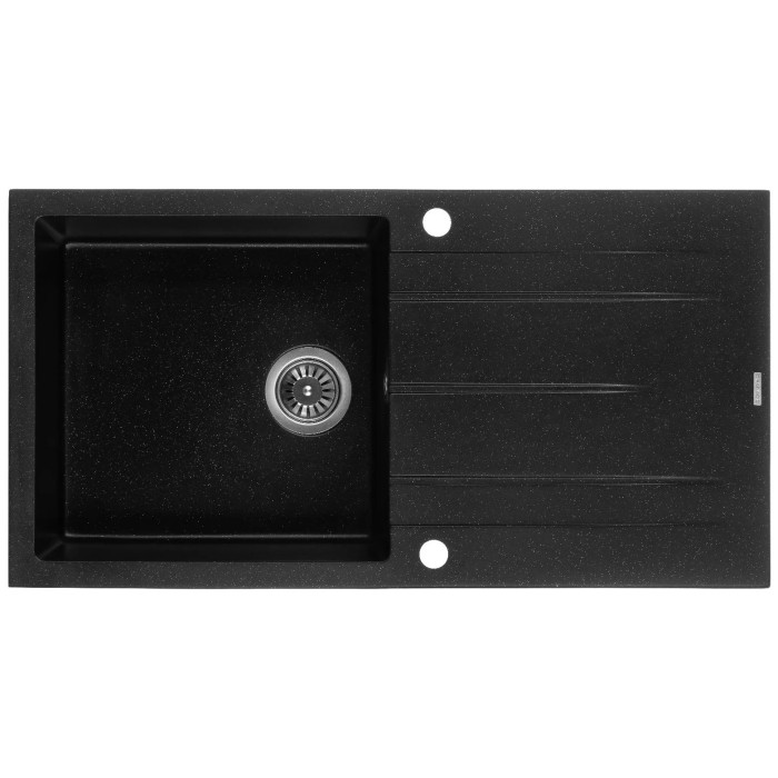 Кухонна мийка GRANADO Mora Black shine, прямокутна, 952x497 мм (Артикул: 2601)