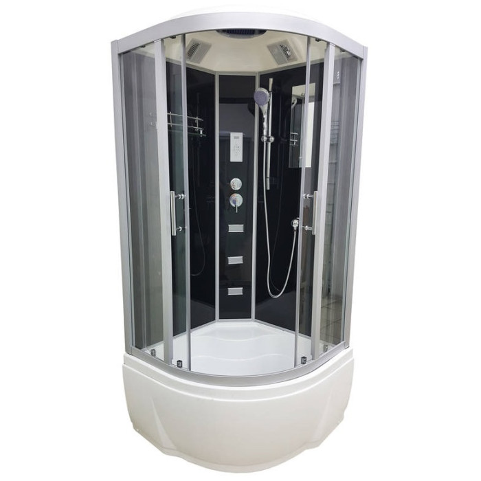 Душевой бокс Veronis BV-5-100 black 100*100 VE-BV5100BLACK