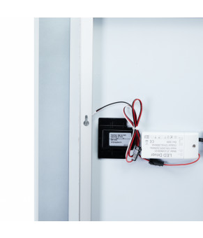 Зеркало Qtap Swan 600x800 с LED-подсветкой, Reverse QT167814146080W