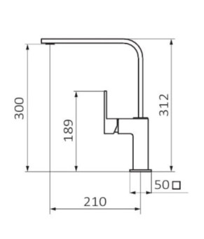 Смеситель GRB Kitchen Kala 60820600
