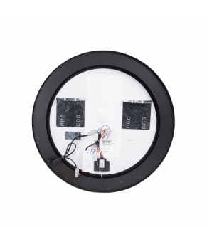 Зеркало Qtap Robin R600 Black с LED-подсветкой и антизапотеванием QT13786501B