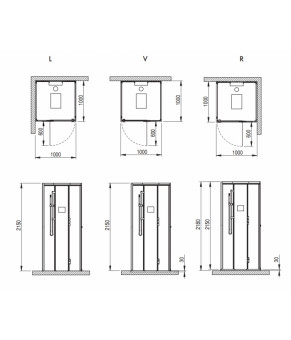 Паровая кабина Hoesch SensePerience 100х100 531111xA.010715