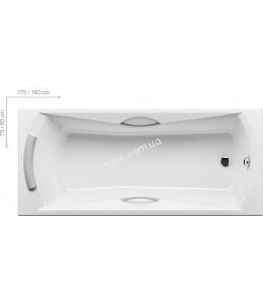 Акриловая ванна Ravak SONATA 170x75 C901000000