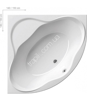 Акриловая ванна Ravak NEWDAY PU PLUS C671000000