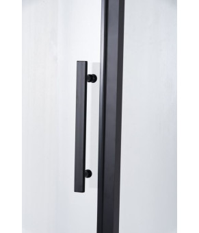 Душевая кабина AquaStream Premium S-Line 120S ALL BLACKS правосторонняя