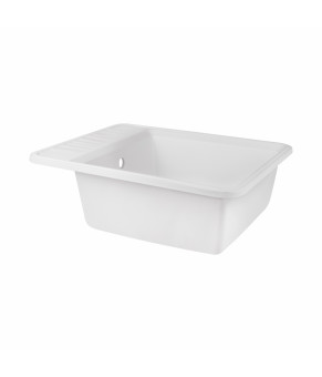 Кухонная мойка Qtap CS 6250 White (QT6250WHI650)