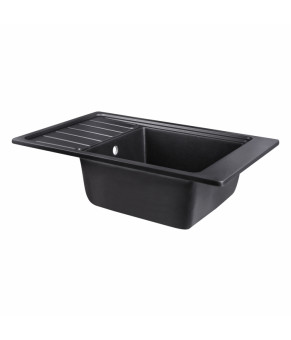 Кухонная мойка Qtap CS 7751 Black (QTCS7751BLA)