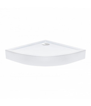 Набор Qtap душевая кабина Presto WHI1099AP5 Pear 1970x900x900 мм + поддон Robin 309912C 90x90x12 см с сифоном