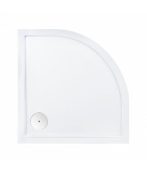 Набор Qtap душевая кабина Presto WHI1099AP5 Pear 1970x900x900 мм + поддон Robin 309912C 90x90x12 см с сифоном